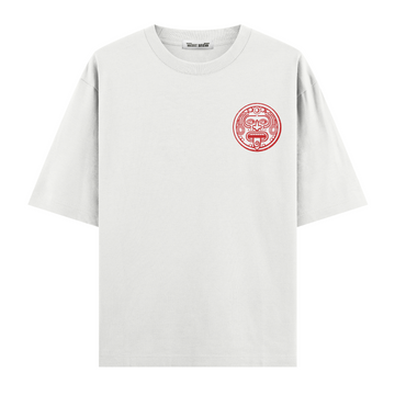 Red Spotted - Oversize T-shirt