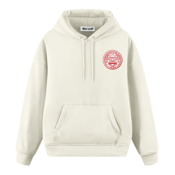 Red Spotted - Oversize Hoodie