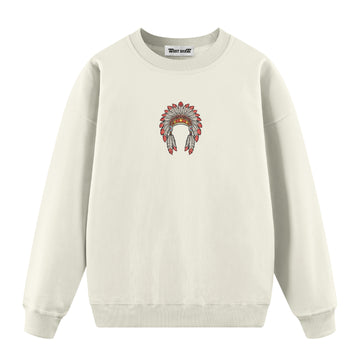 Red Feather - Oversize Sweatshirt