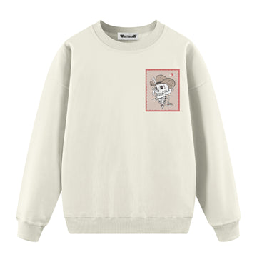Skull Cowboy - Oversize Sweatshirt
