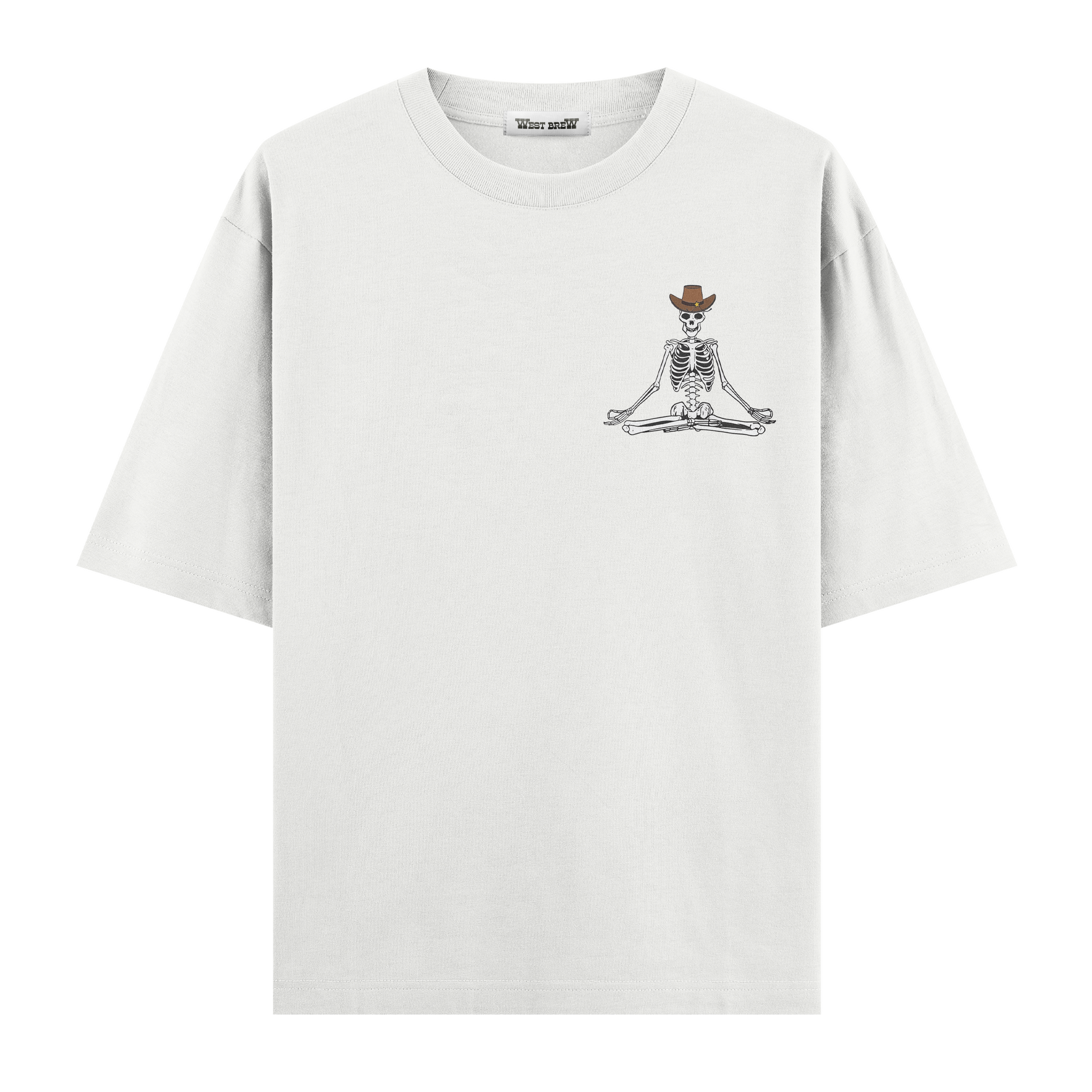 Skeleton Cowboy - Oversize T-shirt