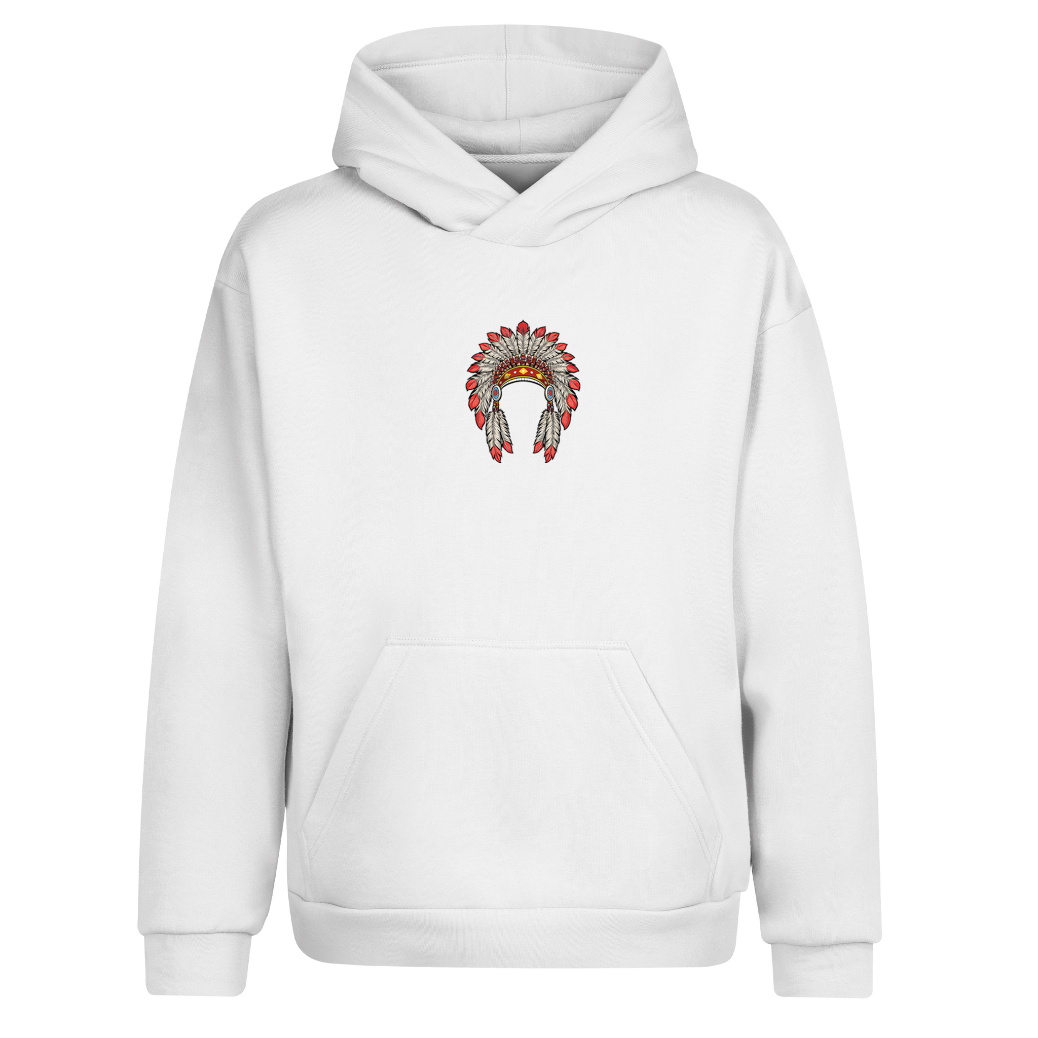 Red Feather - Oversize Hoodie
