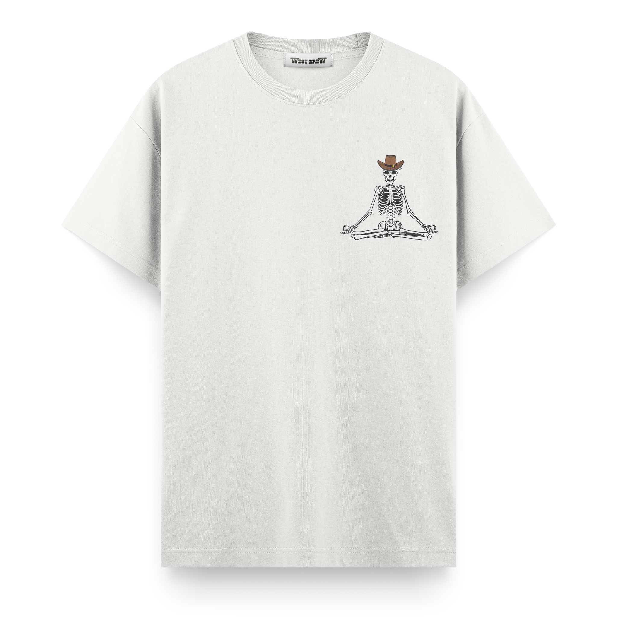 Skeleton Cowboy - Regular T-shirt