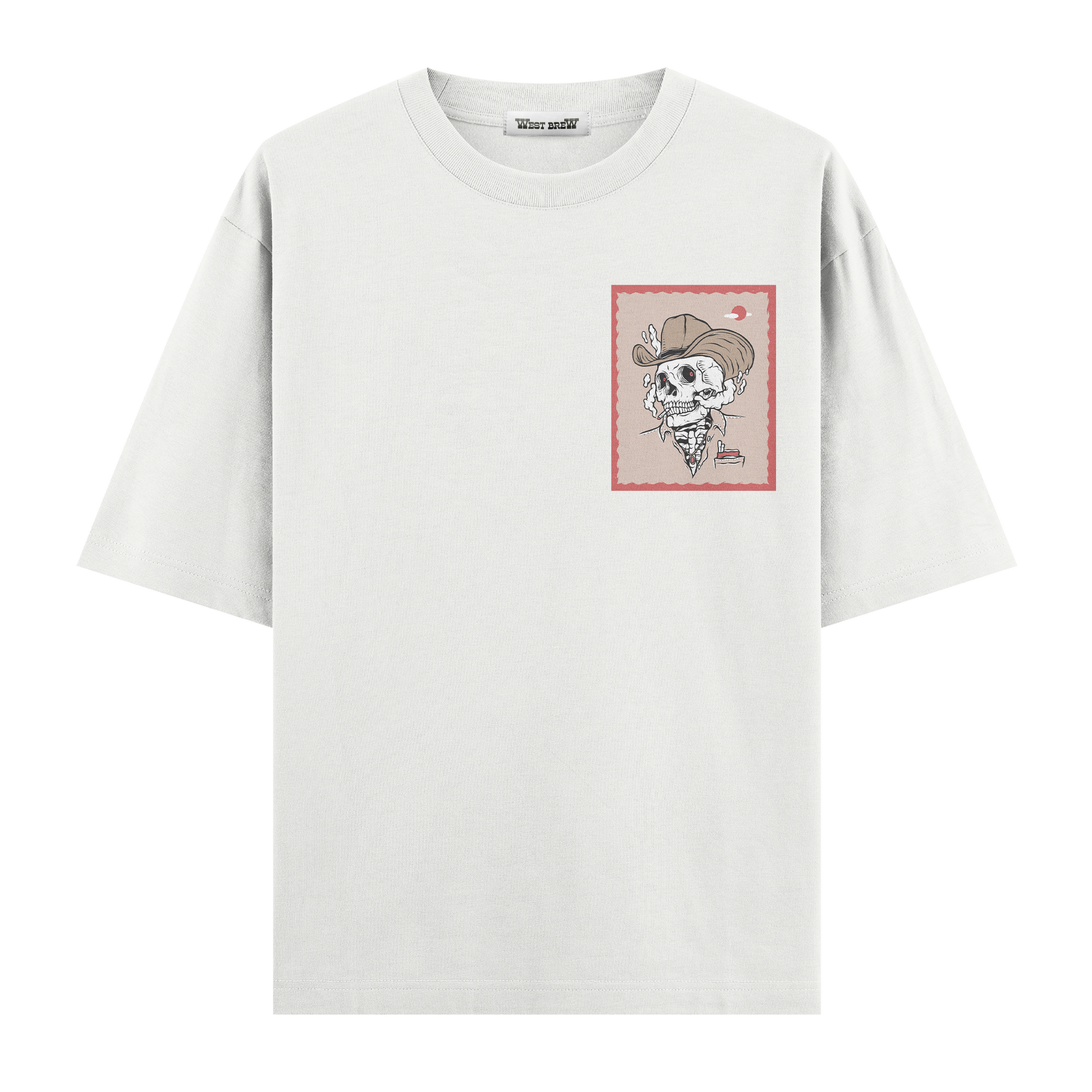 Skull Cowboy - Oversize T-shirt