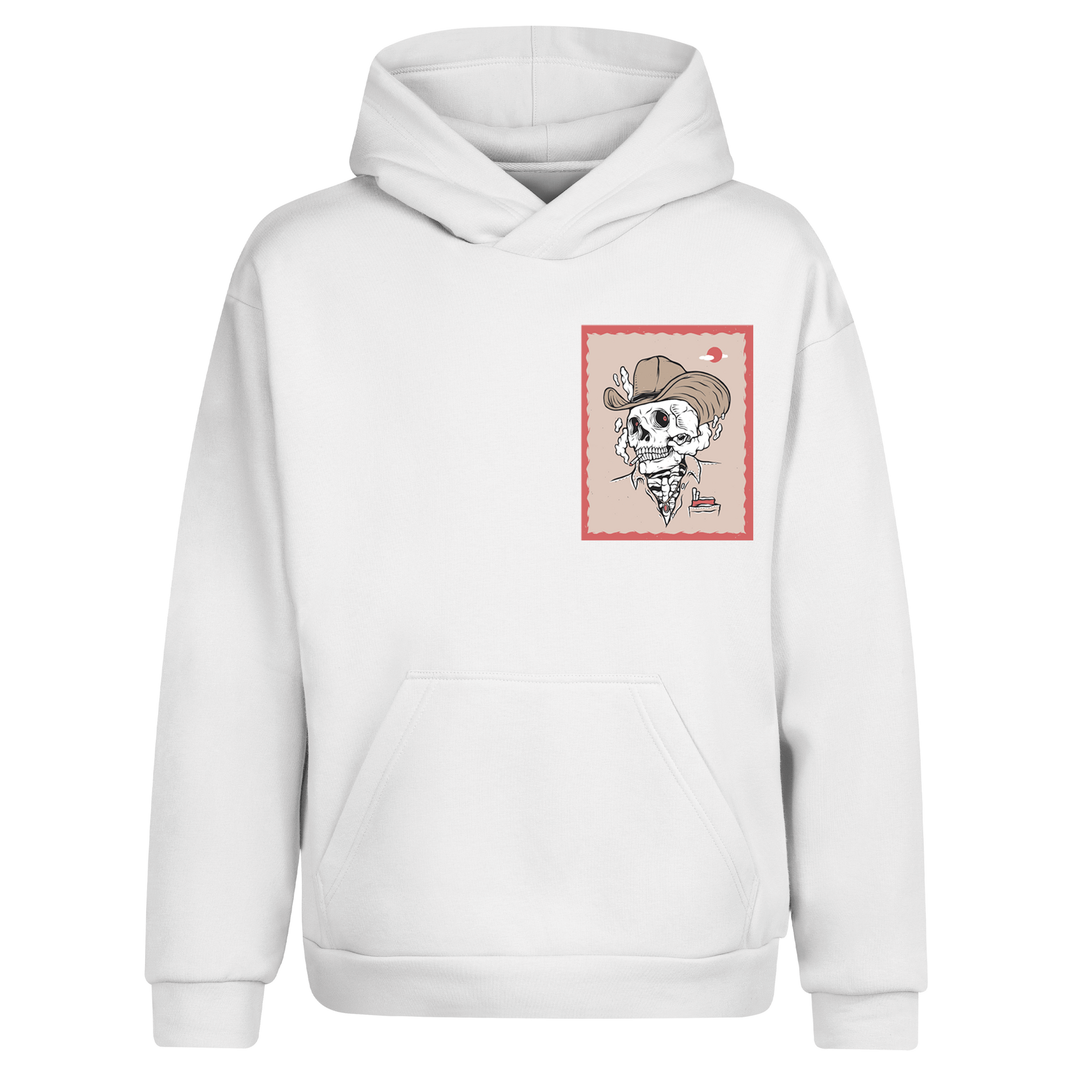 Skull Cowboy - Oversize Hoodie