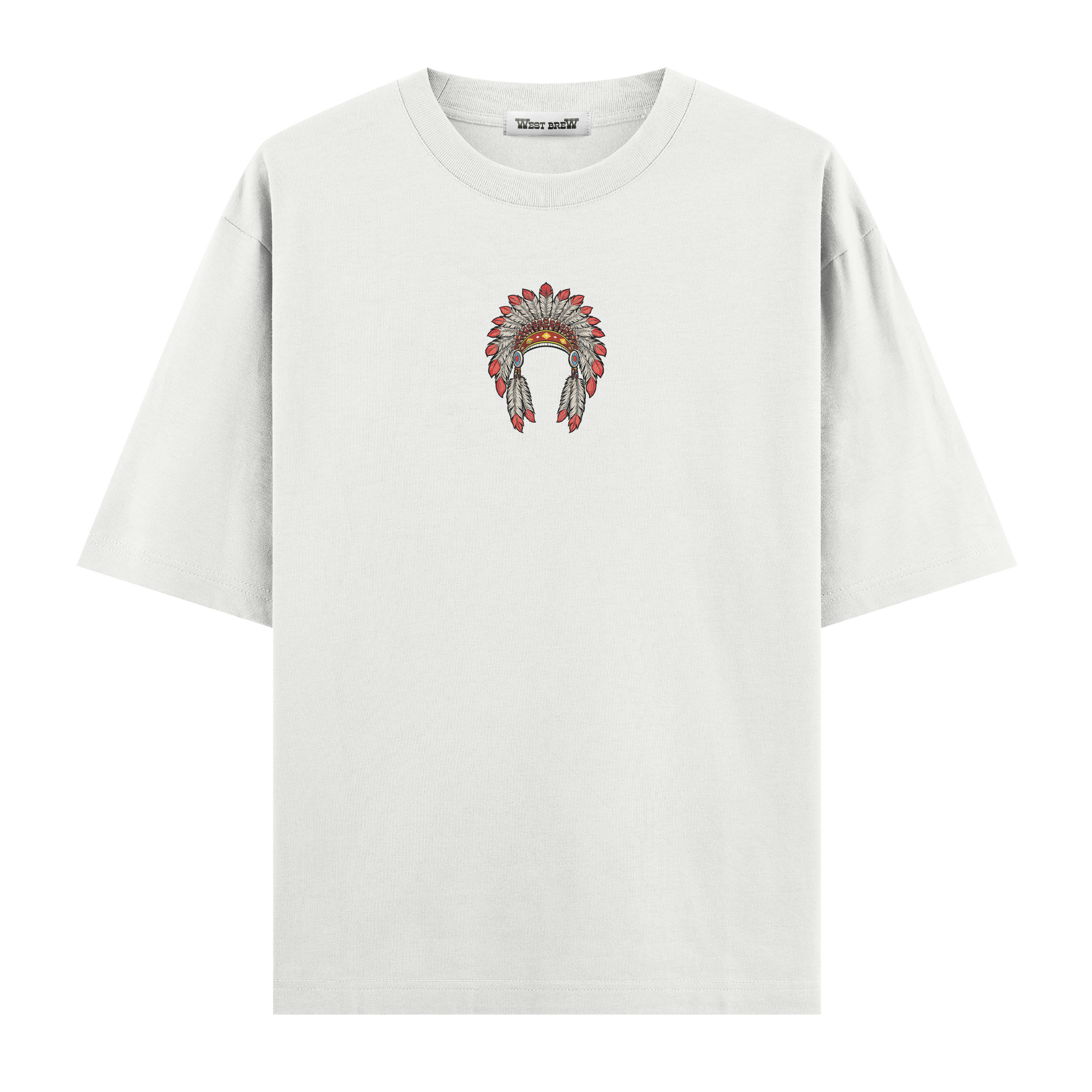 Red Feather - Oversize T-shirt