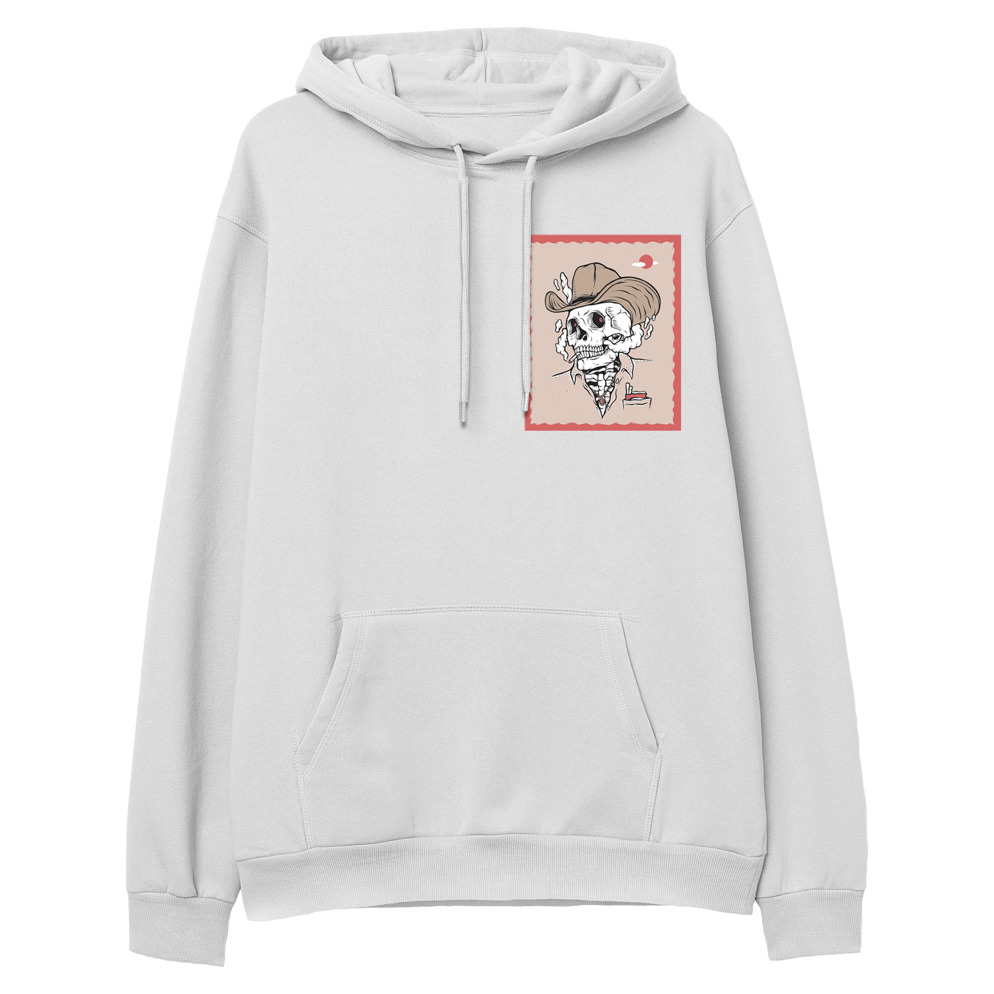 Skull Cowboy - Regular Hoodie