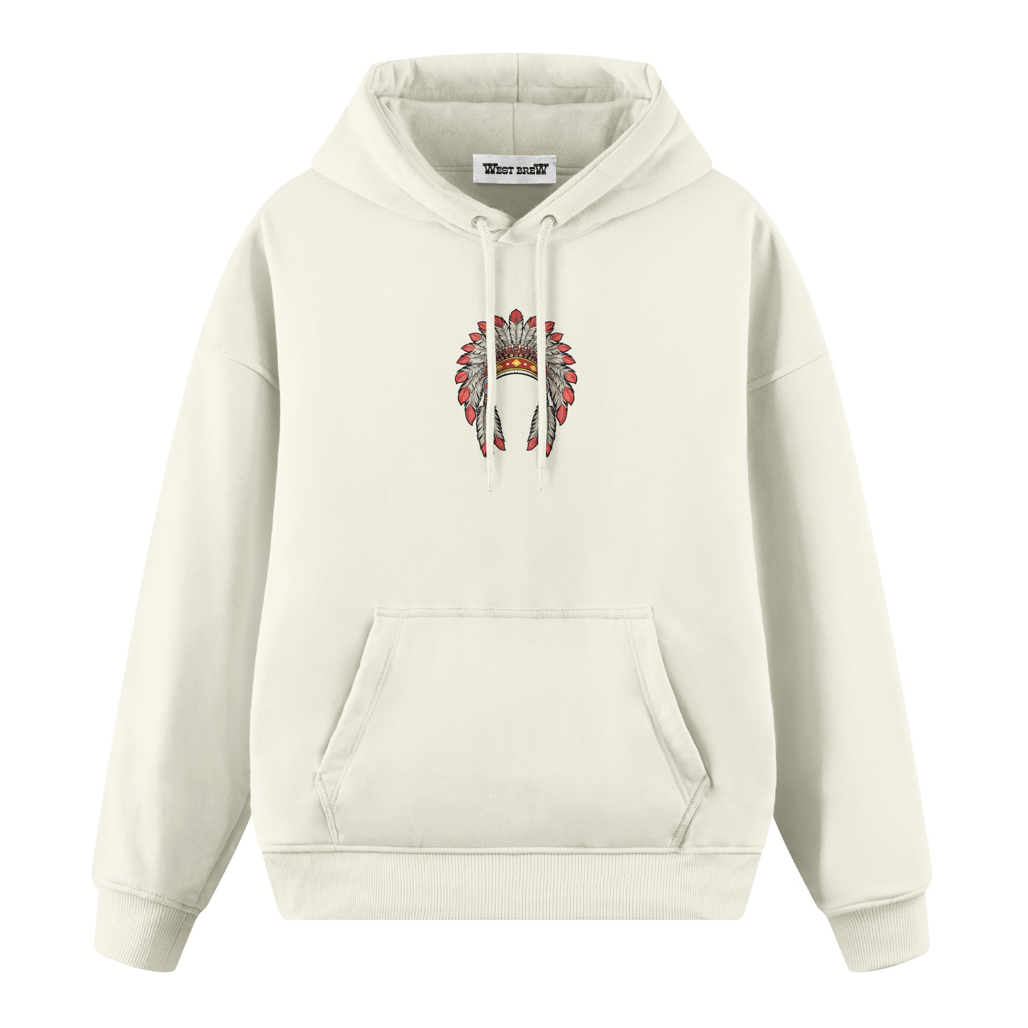 Red Feather - Oversize Hoodie