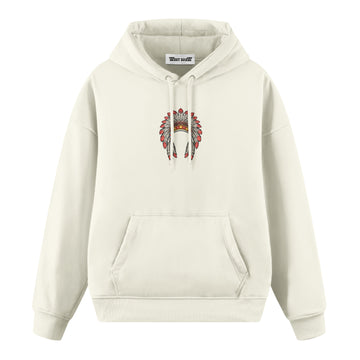 Red Feather - Oversize Hoodie