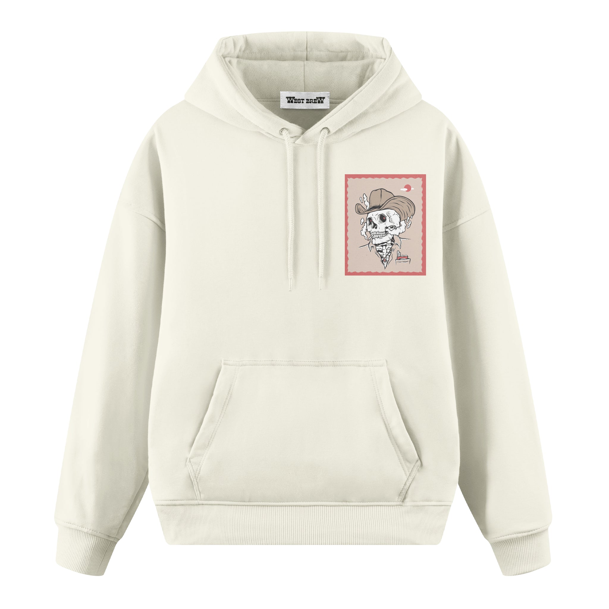 Skull Cowboy - Oversize Hoodie