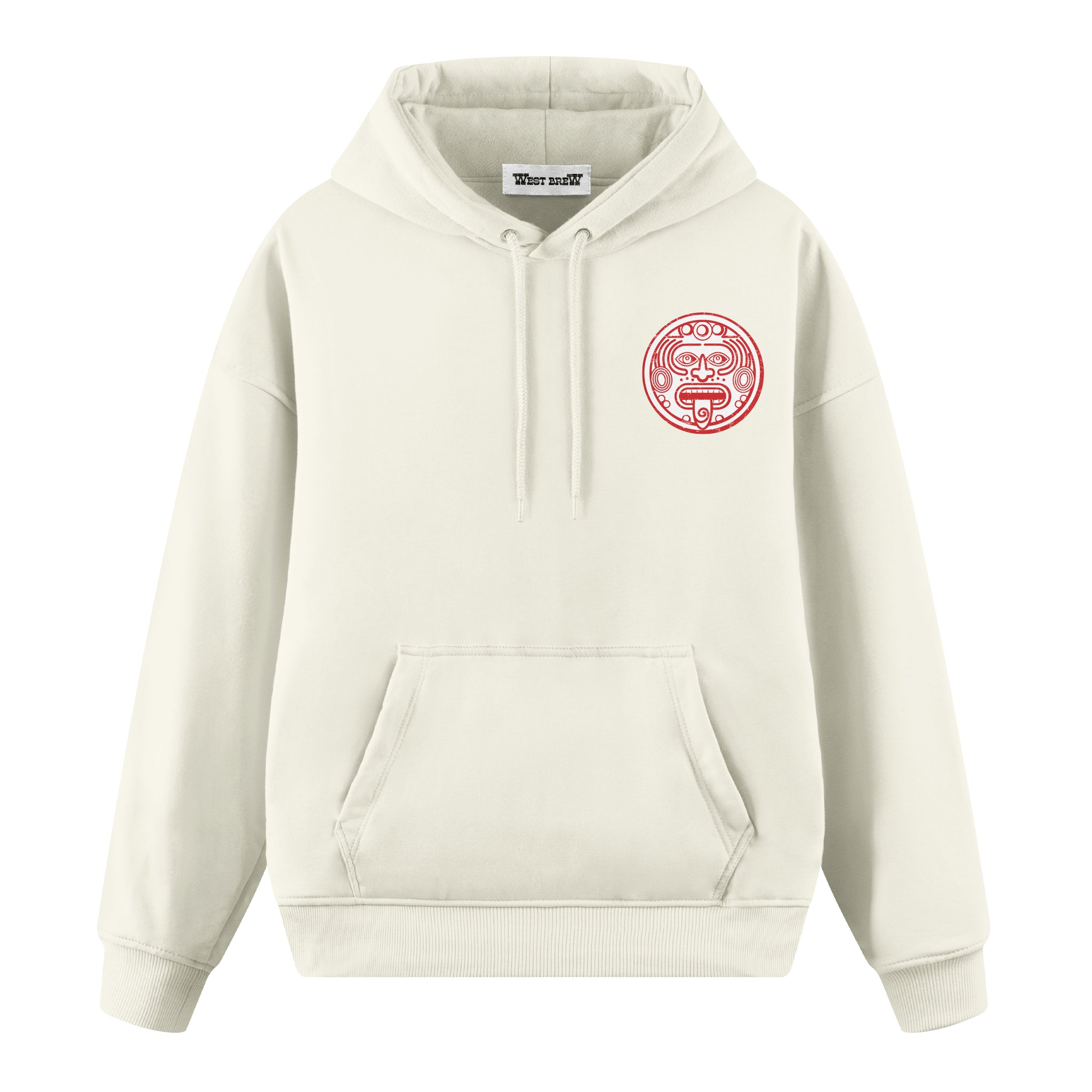 Red Spotted - Oversize Hoodie