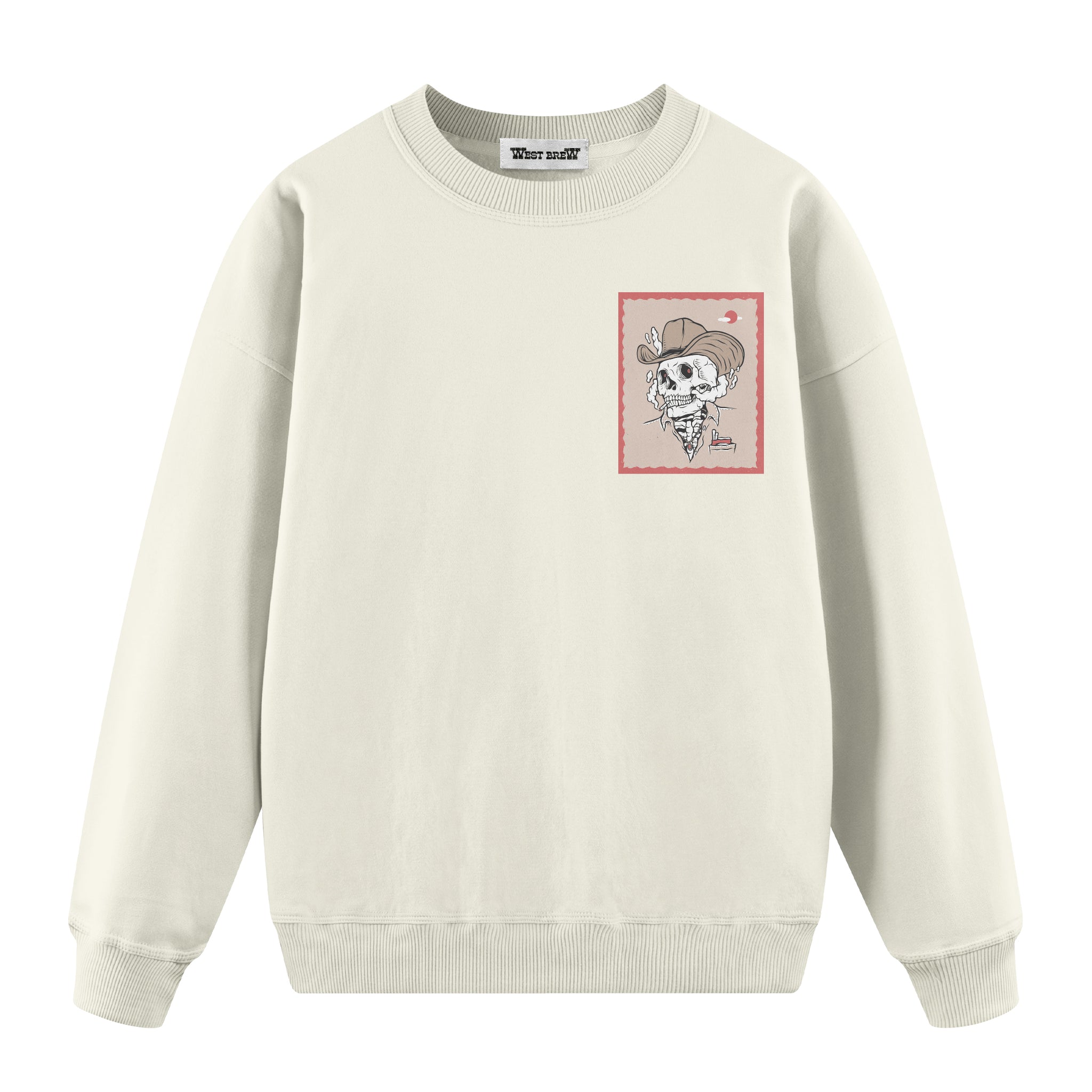 Skull Cowboy - Oversize Sweatshirt