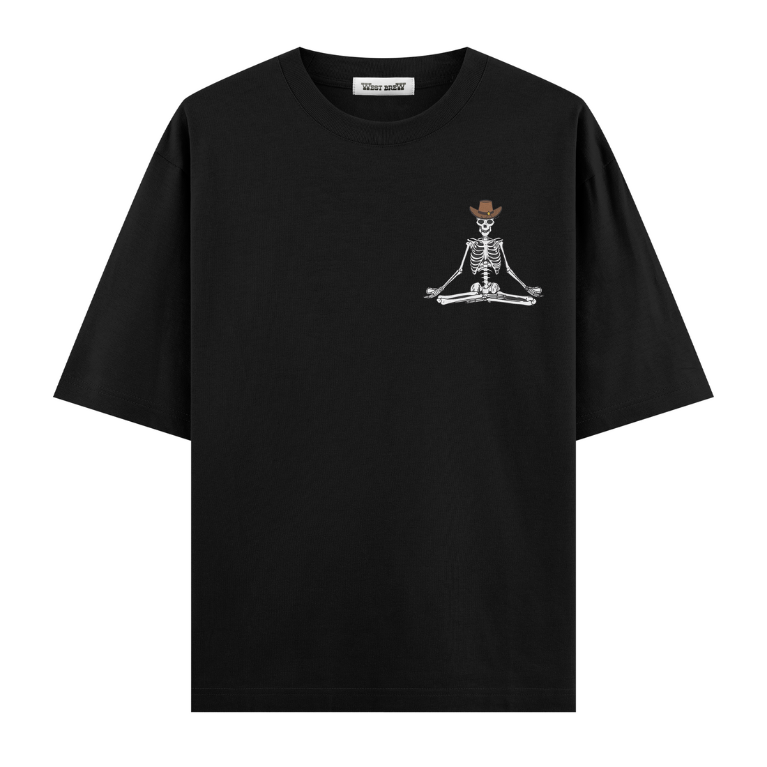 Skeleton Cowboy - Oversize T-shirt