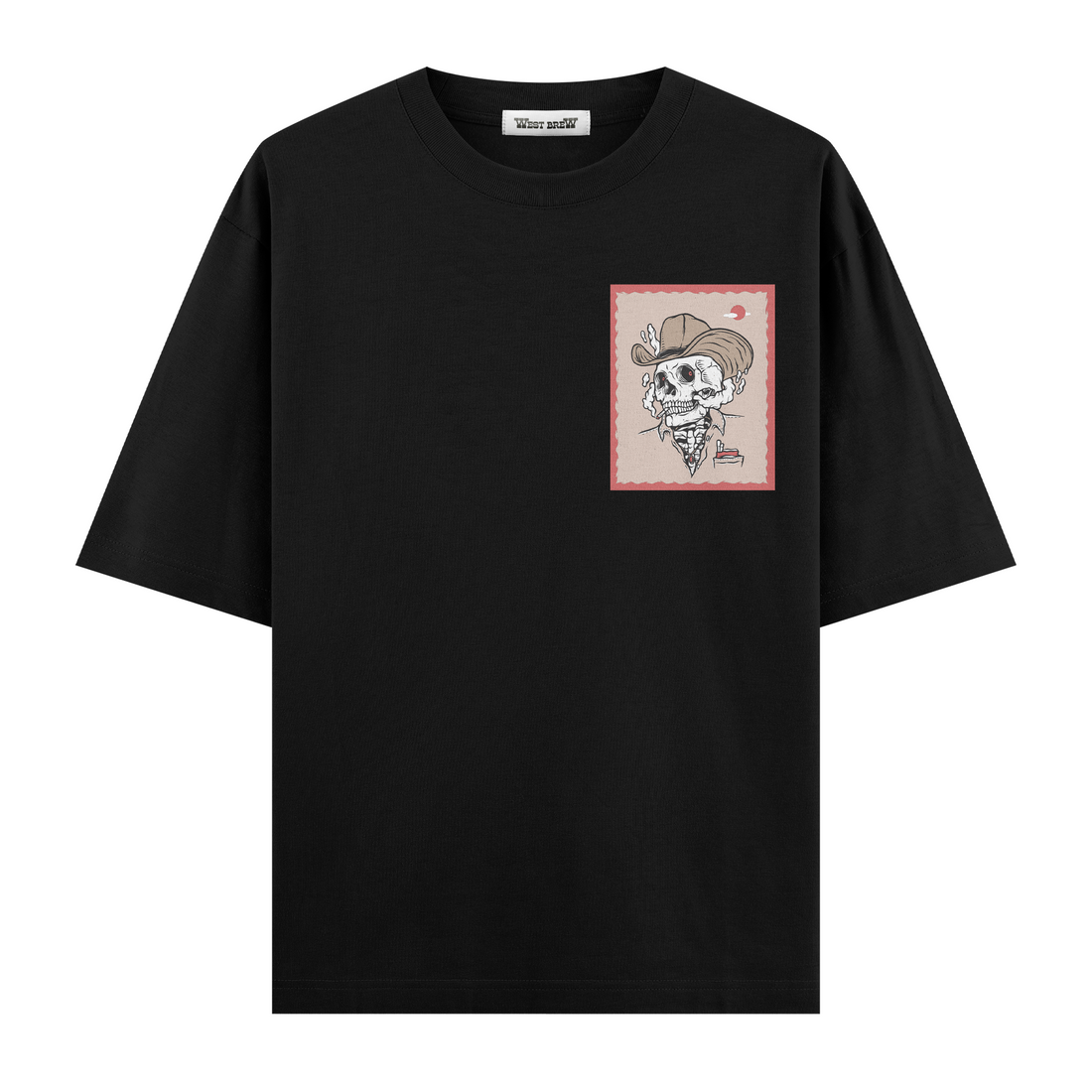 Skull Cowboy - Oversize T-shirt