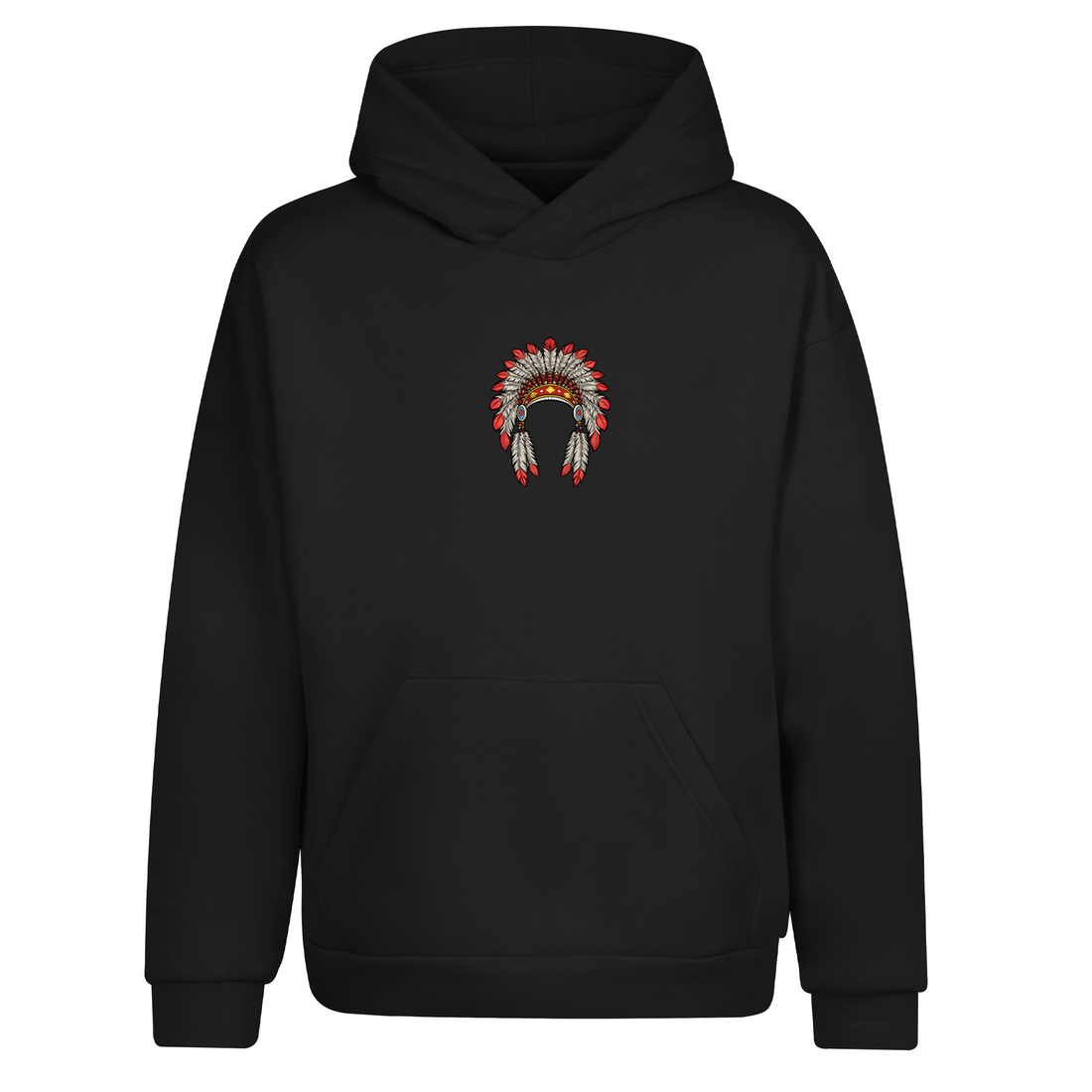 Red Feather - Oversize Hoodie