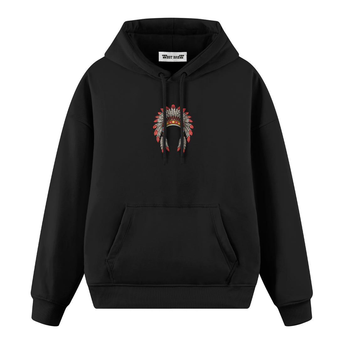 Red Feather - Oversize Hoodie