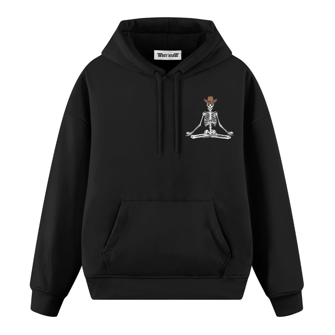 Skeleton Cowboy - Oversize Hoodie