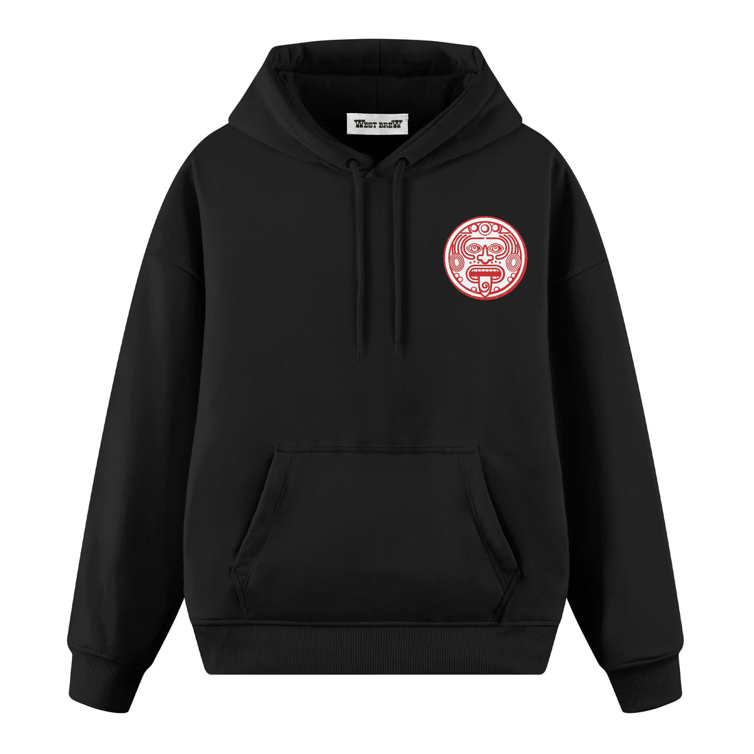 Red Spotted - Oversize Hoodie